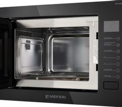 Встраиваемая микроволновая печь MEFERI Ultra MMO6025BK, 25л, 900Вт, черный