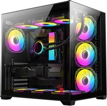 Изображение товара Корпус ATX BLOODY CC-122 для геймеров в черном цвете