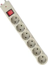 Сетевой фильтр Defender DFS 601, 1.8м, бежевый [99406] – купить в ...