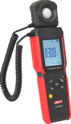 Люксметр UNI-T UT381A, черный/ красный