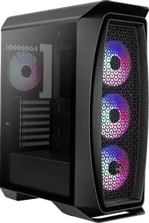 Корпус ATX Aerocool Aero One Frost-G-BK-v1, Midi-Tower, без БП,  черный [accm-pb17043.11]