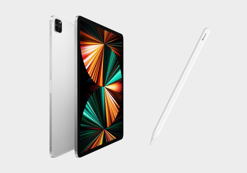 Планшет iPad Pro 2021 12.9" и фирменный стилус Apple Pencil (2‑го поколения)