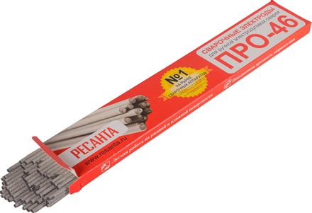 Электроды Ресанта ПРО-46, D2.5мм, 1кг [71/6/34]