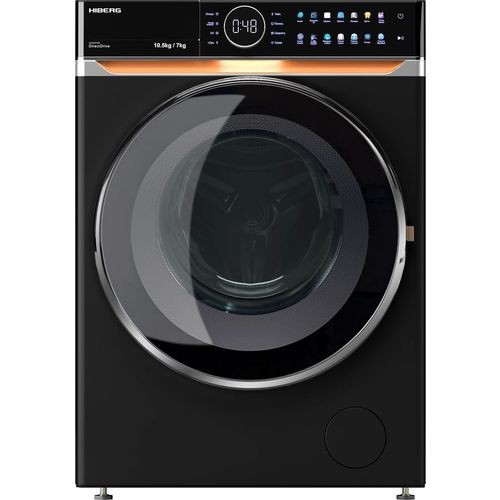 Стиральная машина HIBERG i-DDQ10 -10714B, с фронтальной загрузкой, 10.5кг, 1400об/мин, с сушкой, инверторная — цена и наличие Стиральная машина HIBERG i-DDQ10 -10714B, с фронтальной загрузкой, 10.5кг, 1400об/мин, с сушкой, инверторная