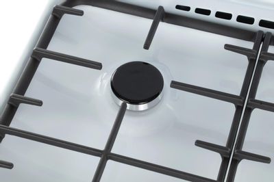 Газовая плита GEFEST ПГ 6100-01, газовая духовка, металлическая крышка ...