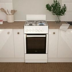 Газовая плита Darina 1E КМ 241 321 W, белый