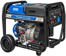 Изображение товара Бензиновый сварочный генератор ТСС Prof GGW 2.0/250E на колёсах 2.2кВт 220В