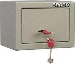 Сейф мебельный BRABIX Dm 14 взломостойкий 145x200x150 мм ключевой