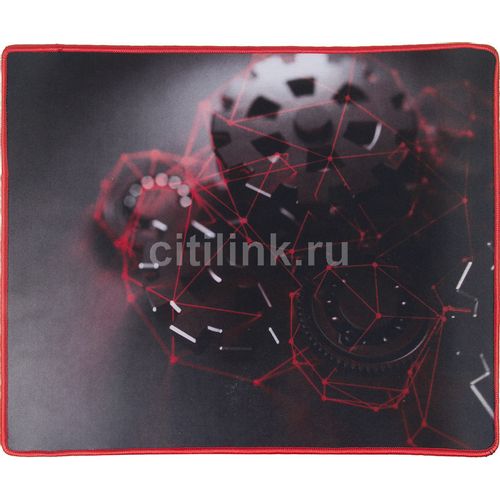 Коврик для мыши Oklick OK-F0350 (M) рисунок/Грани, нейлоновая ткань, 350х280х3мм