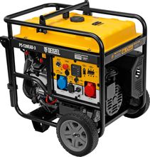 Изображение товара Бензиновый генератор DENZEL PS-120EAD-3 12 кВт электростарт колеса