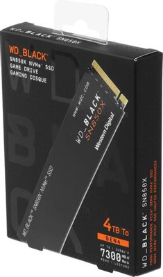 新品未開封　WD BLACK SN850X 4TB SSD M.2 2280 WD Black SN850X 4TB M.2 PCIe 4.0 Gen4 x4 NVMe SSD PC/PS