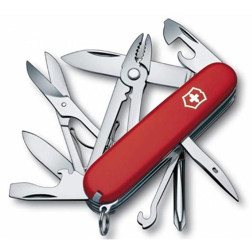 Складной нож Victorinox Deluxe Tinker, функций: 17, 91мм, красный, коробка картонная [1.4723]