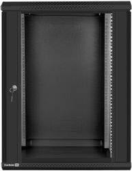 Шкаф коммутационный EXEGATE EC-WM-15U.450.G EX300254RUS настенный, стеклянная передняя дверь, 15U, 600x769x450 мм