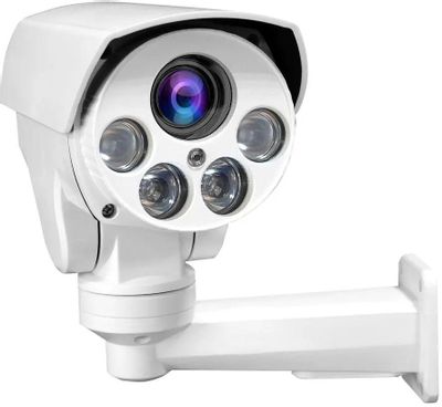 Камера видеонаблюдения аналоговая Ginzzu HIB-2V01A,  1080p,  2.8 - 12 мм,  белый [бп-00001587]