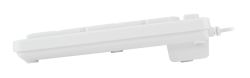 Клавиатура Acer OKW123, проводная, мембранная, белый