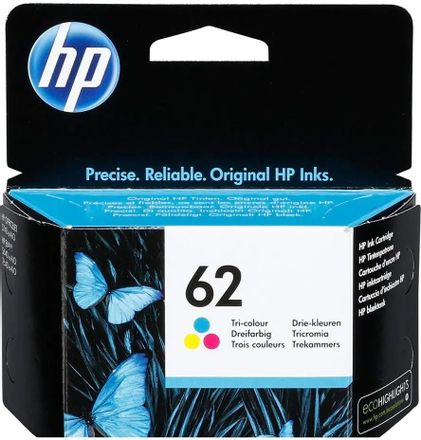 Картридж HP 62, многоцветный / C2P06AE