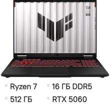 Изображение товара Игровой ноутбук ASUS TUF Gaming A16 FA608UM-RV096 16 IPS AMD Ryzen RTX 5060