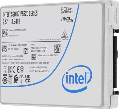 3.8ТБ Серверный SSD накопитель Intel SSDPF2KX038T1N1 PCIe 4.0 x4