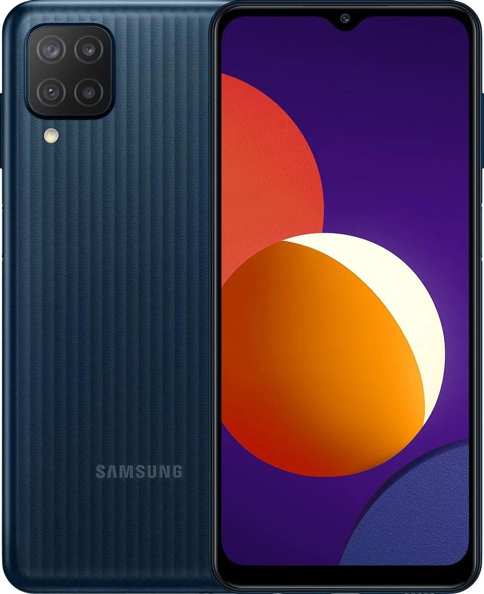 Смартфон Samsung Galaxy M12 4/64Gb, SM-M127F, черный – купить в Ситилинк |  1515404