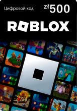 Изображение товара Пополнение игровой валюты ROBLOX 500 PLN Poland карта онлайн