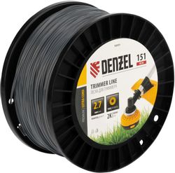 Изображение товара Леска для садовых триммеров DENZEL 96809, 2.7мм, 151м Изображение товара Леска для садовых триммеров DENZEL 96809, 2.7мм, 151м