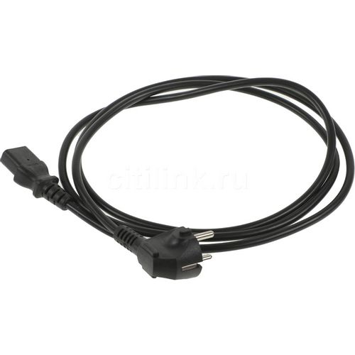 Шнур питания Rem (R-10-Cord-C13-S-1.8) C13-Schuko проводник.:3×1мм2 1.8м 220В 10А (упак.:1шт) черный