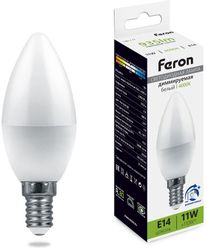 Упаковка ламп LED FERON E14, свеча, 11Вт, 10 шт.