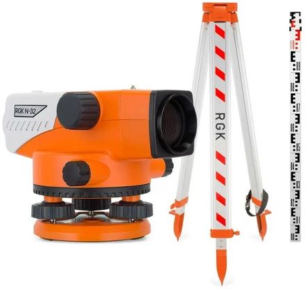 Нивелир оптический RGK N-32, x32, с поверкой