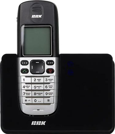 Радиотелефон BBK BKD-832RU,  серебристый и черный [bkd-832 ru b]