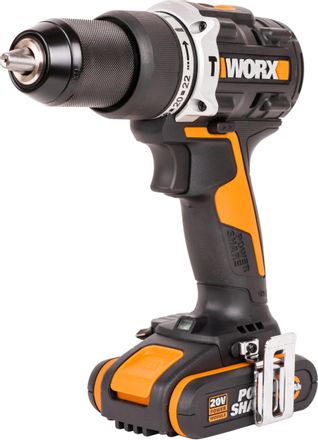 Ударная дрель-шуруповерт WORX WX352, 2Ач,  с двумя аккумуляторами