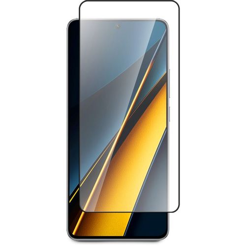 Защитное стекло для экрана BORASCO для Xiaomi Poco M6 Pro антиблик, 159х73 мм, 2.5D, 1 шт, прозрачный [73013]
