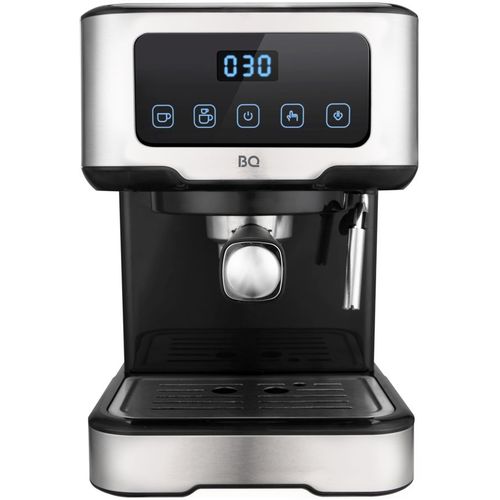 Кофеварка BQ CM9000, рожковая, нержавеющая сталь /черный