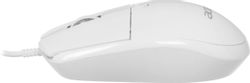 Мышь проводная Acer OMW401, USB, белый