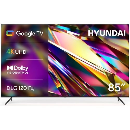 85″ Телевизор Hyundai H-LED85BU7011 4K Ultra HD, СМАРТ ТВ, Google TV, черный — цена и наличие 85″ Телевизор Hyundai H-LED85BU7011 4K Ultra HD, СМАРТ ТВ, Google TV, черный