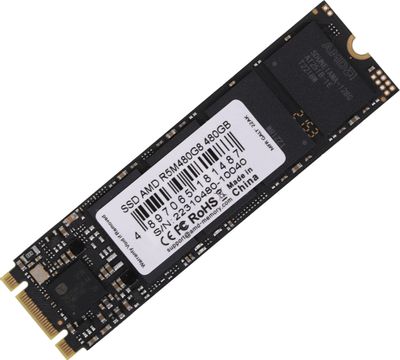 SSD накопитель AMD Radeon R5M480G8 480ГБ, M.2 2280, SATA III,  SATA