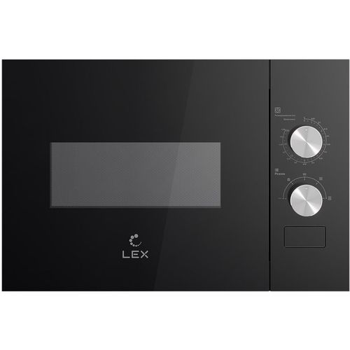 Встраиваемая микроволновая печь LEX Bimo BIMO 15.01N BL, 15л, 600Вт, черный [chve000037]