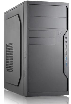 Корпус mATX FOXLINE FL-733R-FZ450R-U32, Mini-Tower, 450Вт,  черный