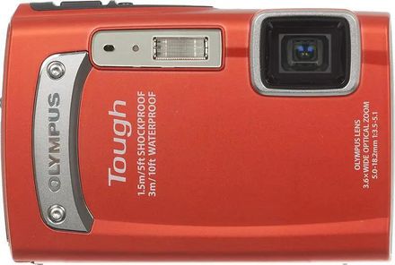 Цифровой компактный фотоаппарат Olympus TOUGH TG-320,  красный