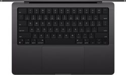 Ноутбук Apple MacBook Pro A3401, 14.2", Retina XDR, Apple M4 Pro 12 core, 12-ядерный, 24ГБ 512ГБ, черный космос