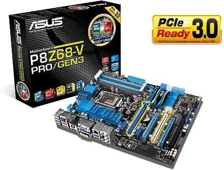 Характеристики Материнская плата ASUS P8Z68-V PRO/GEN3, LGA 1155