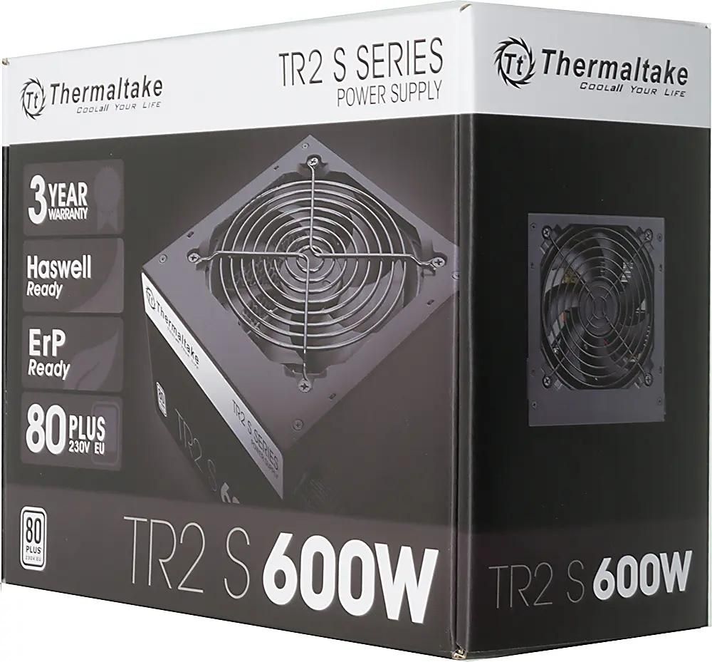 Обзор товара блок питания Thermaltake TR2 S, 600Вт, 120мм, черный, retail  [ps-trs-0600npcweu-2] (365399) в интернет-магазине СИТИЛИНК