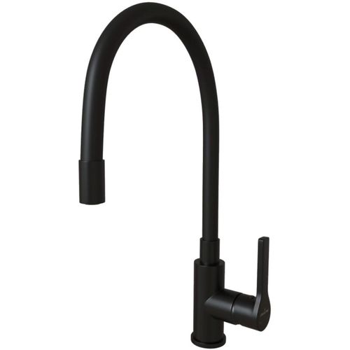 Смеситель для кухни (мойки) MIXLINE Стандарт А 553222, черный [МЛ23-097/ML23-097]
