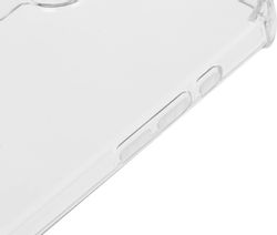 Чехол (клип-кейс) PERO CC02-IP17-TR, для Apple iPhone 17, противоударный, прозрачный
