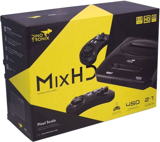 Игровая консоль RETRO GENESIS +450 игр +второй контроллер, Dinotronix MixHD