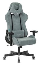 Изображение товара Игровое кресло ZOMBIE VIKING KNIGHT на колесиках ткань серо-голубое