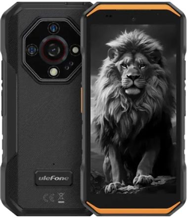 Смартфон ULEFONE Armor X32 Pro 8/256Gb, 5.65", IPS, 90Гц, 5500мAч, 2 nano SIM, ярко-оранжевый