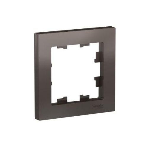 Рамка Schneider Electric ATN000601 (ATN000601) накладная 1шт ABS пластик коричневый