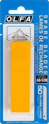 Лезвие OLFA OL-AB-50B, 9мм, 50шт