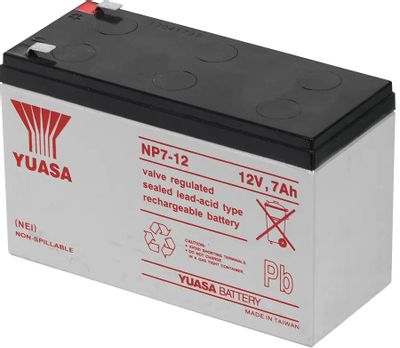 Аккумуляторная батарея для ИБП Yuasa NP7-12 12В, 7Ач – купить в ...