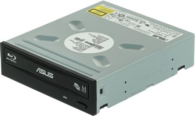 Оптический привод Blu-Ray ASUS BC-12D2HT, внутренний, SATA, черный,  RTL [bc-12d2ht/blk/g/as]